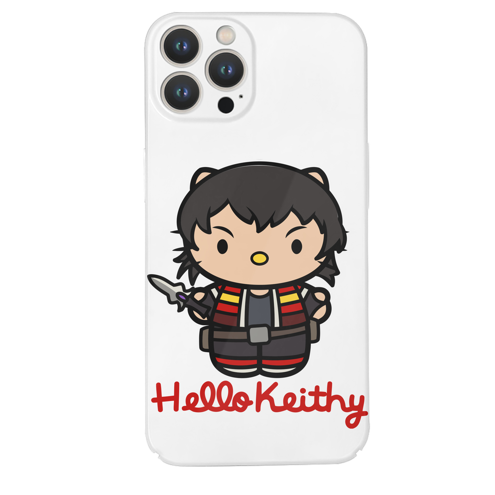 （画像用） Hello Kitty ハローキティ 【iPhone 14シリーズ対応】ハードケース